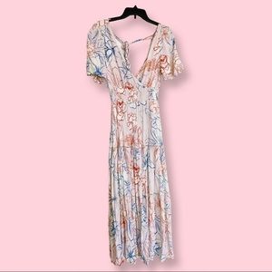 Boutique Floral Maxi Dress Size L
